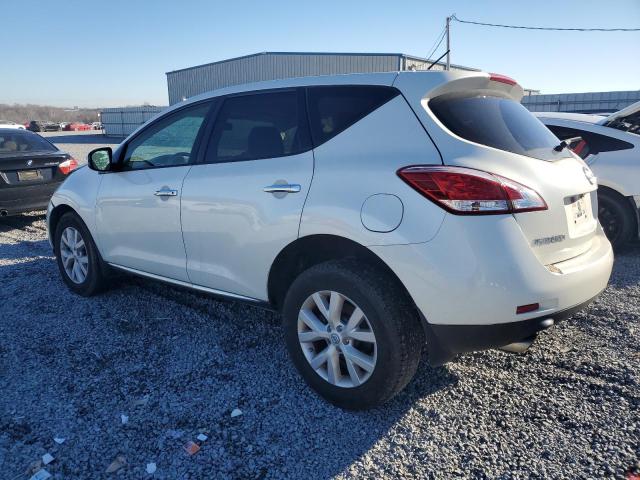 JN8AZ1MW6DW301734 - 2013 NISSAN MURANO S WHITE photo 2