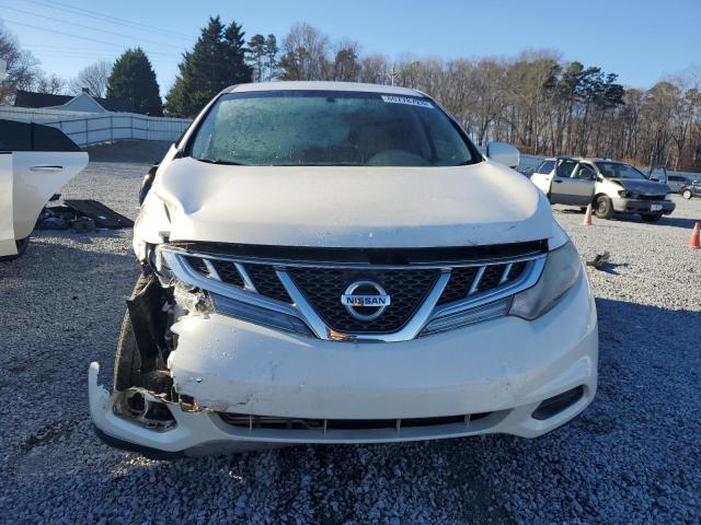 JN8AZ1MW6DW301734 - 2013 NISSAN MURANO S WHITE photo 5