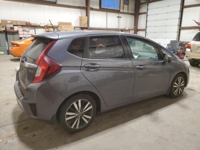 3HGGK5H86FM107481 - 2015 HONDA FIT EX GRAY photo 3