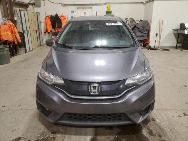 3HGGK5H86FM107481 - 2015 HONDA FIT EX GRAY photo 5