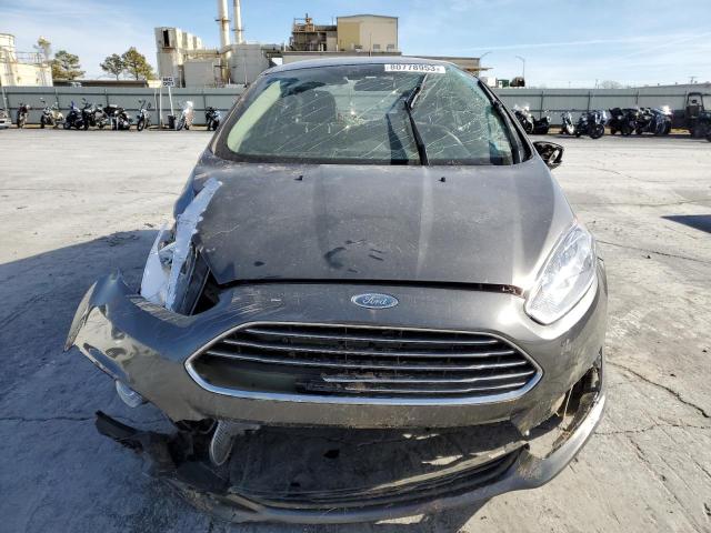 3FADP4BJ3KM130712 - 2019 FORD FIESTA SE GRAY photo 5