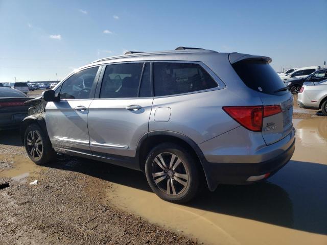 5FNYF5H78HB004973 - 2017 HONDA PILOT EXLN SILVER photo 2