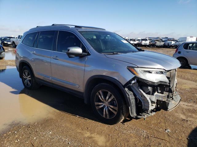 5FNYF5H78HB004973 - 2017 HONDA PILOT EXLN SILVER photo 4