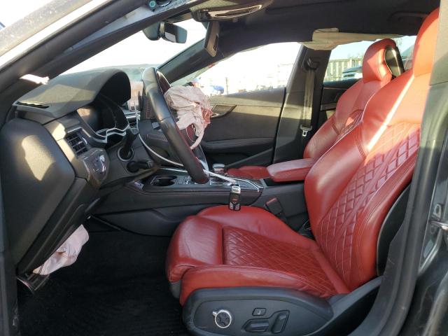 WAUC4CF55JA009503 - 2018 AUDI S5 PRESTIGE GRAY photo 7