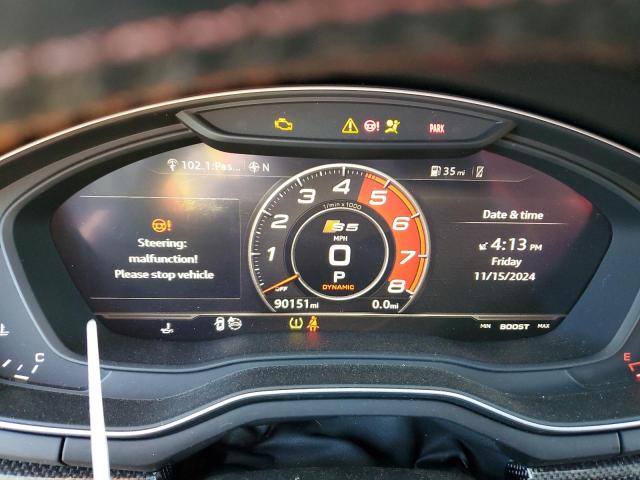 WAUC4CF55JA009503 - 2018 AUDI S5 PRESTIGE GRAY photo 9