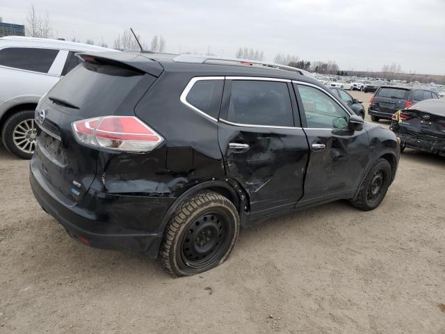 5N1AT2MV5EC816667 - 2014 NISSAN ROGUE S BLACK photo 3