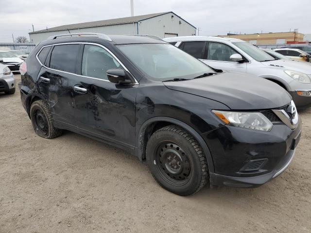 5N1AT2MV5EC816667 - 2014 NISSAN ROGUE S BLACK photo 4