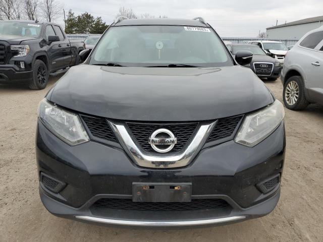 5N1AT2MV5EC816667 - 2014 NISSAN ROGUE S BLACK photo 5