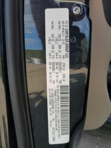 2C4RC1CG9ER262982 - 2014 CHRYSLER TOWN & COU TOURING L BLACK photo 13