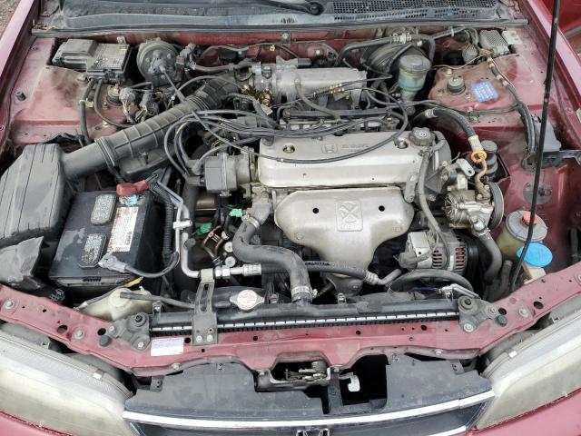 1HGCD5639TA050380 - 1996 HONDA ACCORD LX RED photo 7