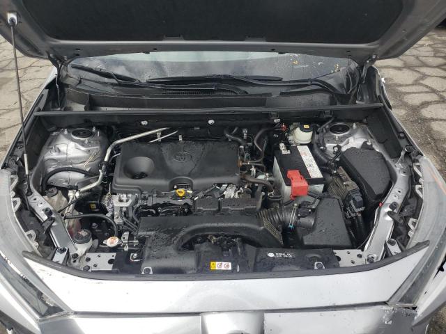 JTMH1RFV1MD071777 - 2021 TOYOTA RAV4 LE 银色 照片 12
