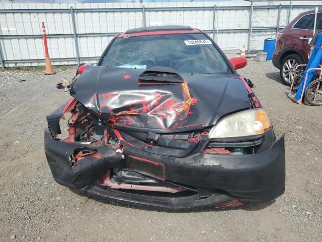1HGEM22972L058501 - 2002 HONDA CIVIC EX RED photo 10