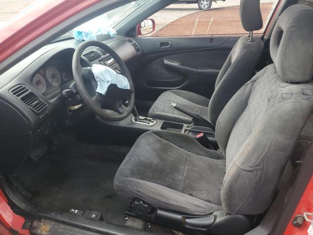 1HGEM22972L058501 - 2002 HONDA CIVIC EX RED photo 13