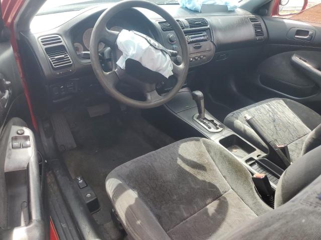 1HGEM22972L058501 - 2002 HONDA CIVIC EX RED photo 15