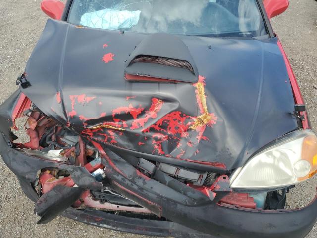1HGEM22972L058501 - 2002 HONDA CIVIC EX RED photo 21