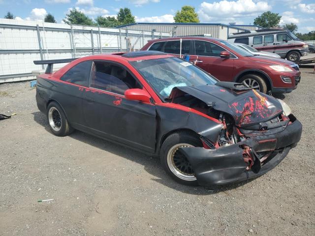 1HGEM22972L058501 - 2002 HONDA CIVIC EX RED photo 8