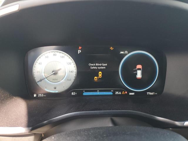 5NMS3DAJ6NH462665 - 2022 HYUNDAI SANTA FE SEL ნაცრისფერი ფოტო 9