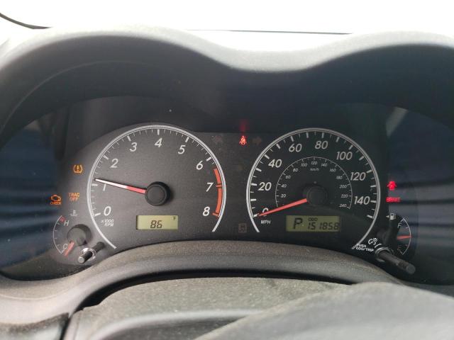 2T1BU4EE6BC714586 - 2011 TOYOTA COROLLA BASE SILVER photo 9