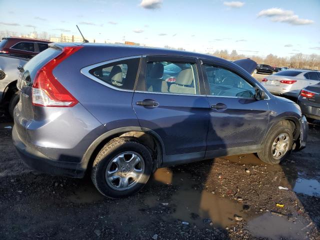 2HKRM4H36DH666368 - 2013 HONDA CR-V LX BLUE photo 3