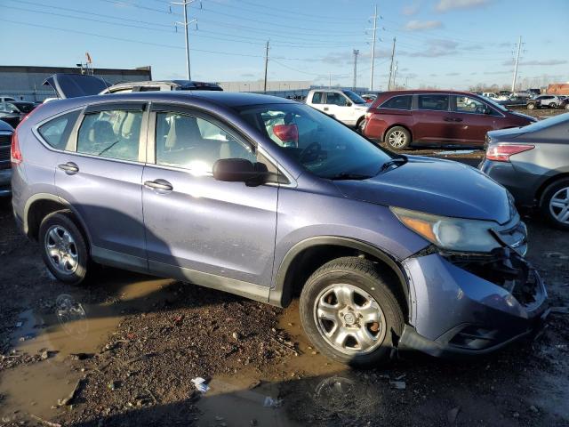 2HKRM4H36DH666368 - 2013 HONDA CR-V LX BLUE photo 4