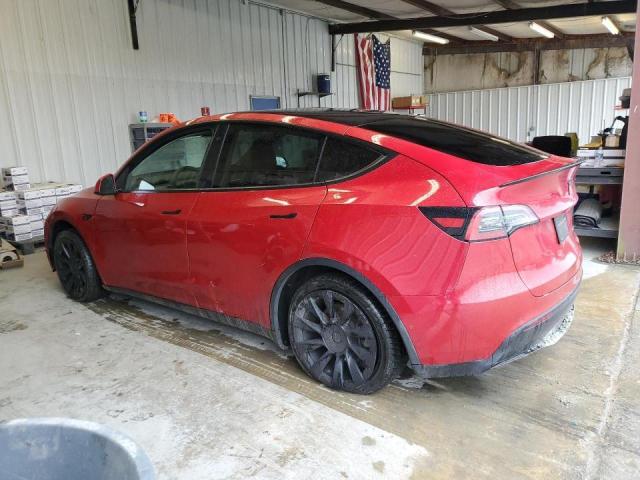 7SAYGDEE2NF387530 - 2022 TESLA MODEL Y წითელი ფოტო 2