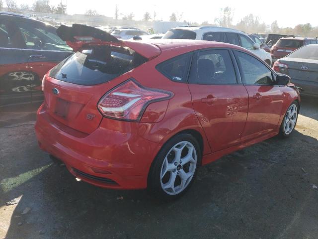 1FADP3L91EL417714 - 2014 FORD FOCUS ST RED photo 3