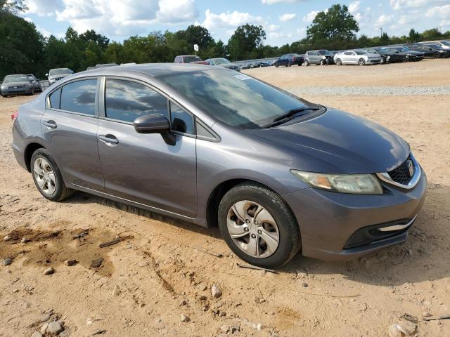19XFB2F5XEE014845 - 2014 HONDA CIVIC LX GRAY photo 4