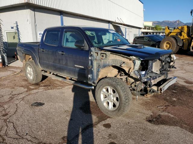 3TMLU4EN6CM099244 - 2012 TOYOTA TACOMA DOUBLE CAB BLUE photo 4