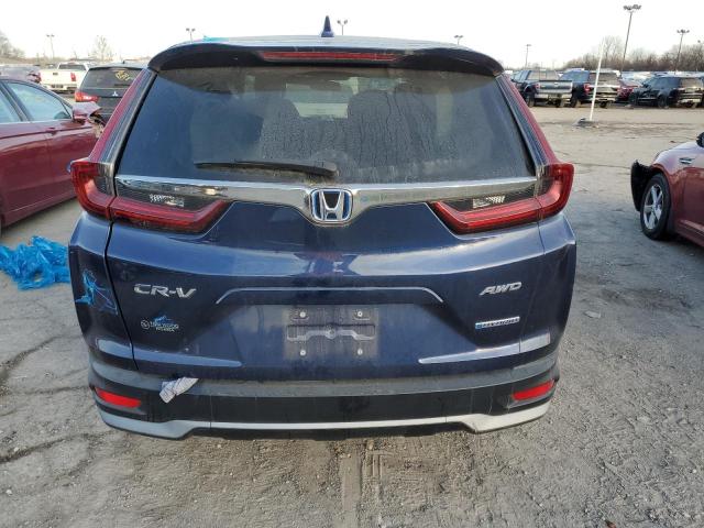 7FART6H59ME025122 - 2021 HONDA CR-V EX BLUE photo 6