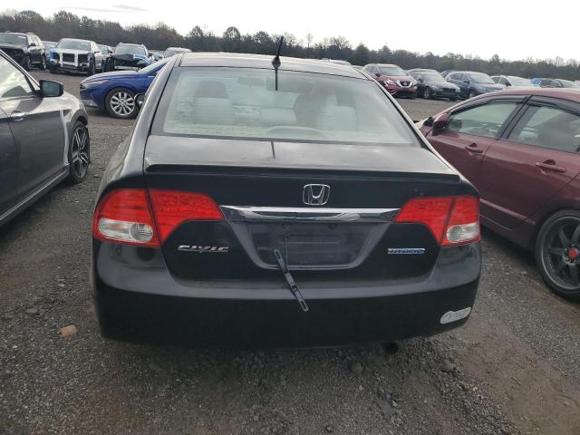 JHMFA36239S009891 - 2009 HONDA CIVIC HYBRID CHARCOAL photo 6