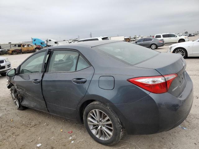 5YFBURHE6EP032661 - 2014 TOYOTA COROLLA L GRAY photo 2