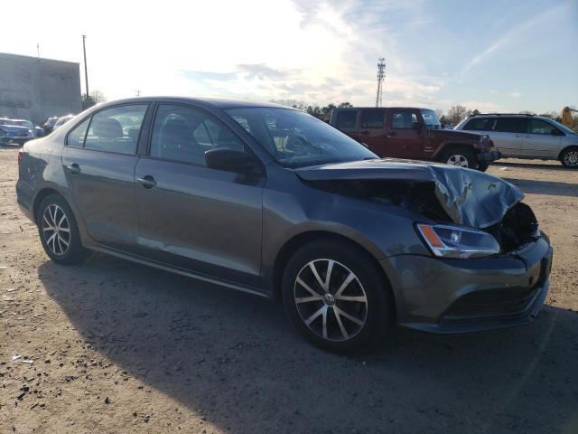 3VWD67AJ8GM392973 - 2016 VOLKSWAGEN JETTA SE GRAY photo 4