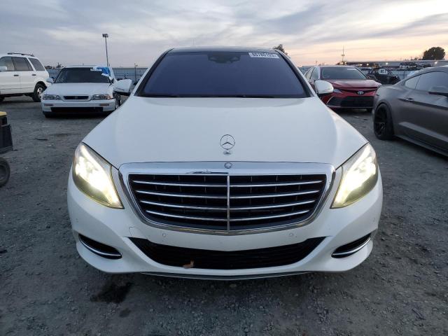 WDDUG8CB0EA038473 - 2014 MERCEDES-BENZ S 550 WHITE photo 5