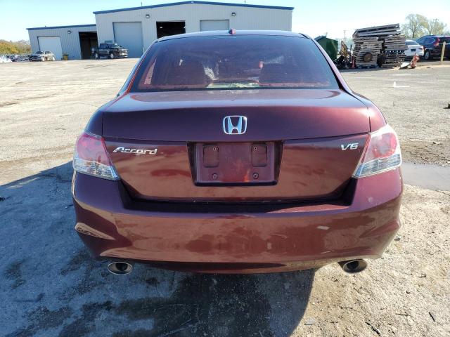 1HGCP36898A058784 - 2008 HONDA ACCORD EXL PURPLE photo 6