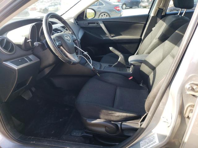 JM1BL1V83C1566799 - 2012 MAZDA 3 I SILVER photo 7