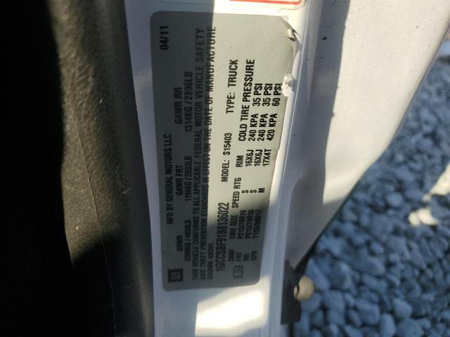 1GCCSBF91B8136022 - 2011 CHEVROLET COLORADO WHITE photo 13