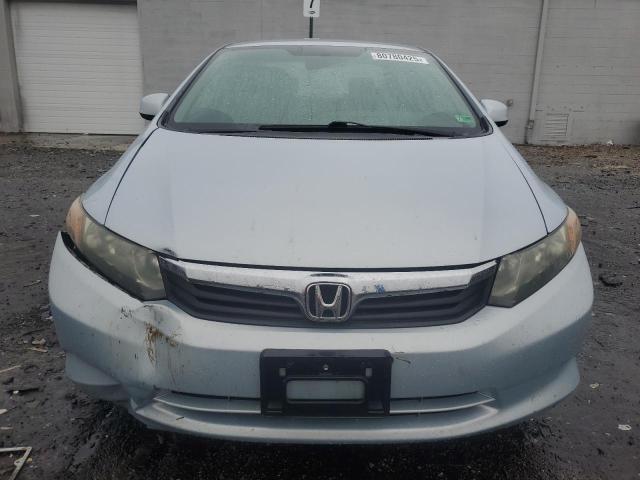 19XFB2E59CE004256 - 2012 HONDA CIVIC LX BLUE photo 5