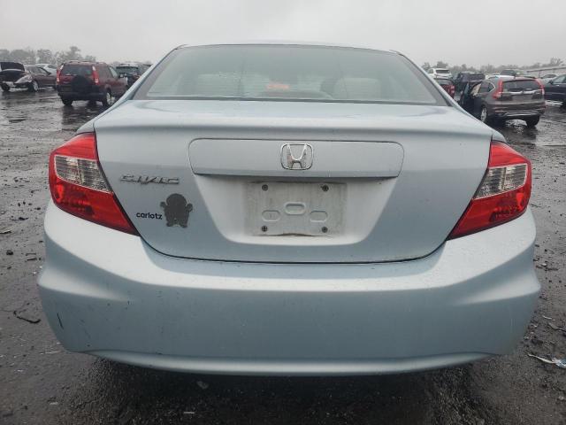 19XFB2E59CE004256 - 2012 HONDA CIVIC LX BLUE photo 6