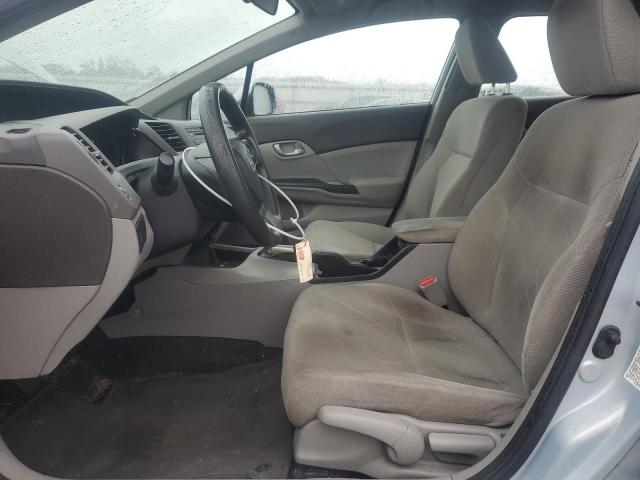 19XFB2E59CE004256 - 2012 HONDA CIVIC LX BLUE photo 7