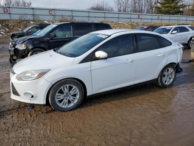 1FADP3F28EL412489 - 2014 FORD FOCUS SE WHITE photo 1