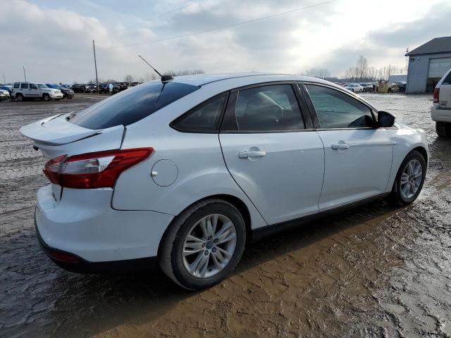 1FADP3F28EL412489 - 2014 FORD FOCUS SE WHITE photo 3