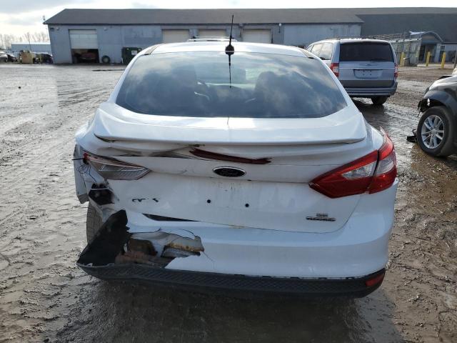 1FADP3F28EL412489 - 2014 FORD FOCUS SE WHITE photo 6