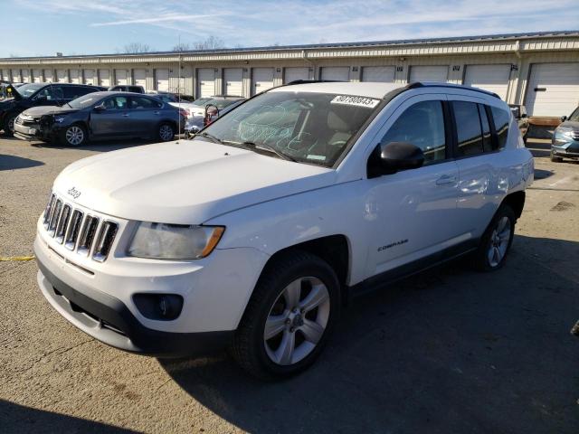 1J4NT1FB9BD160136 - 2011 JEEP COMPASS SPORT WHITE photo 1