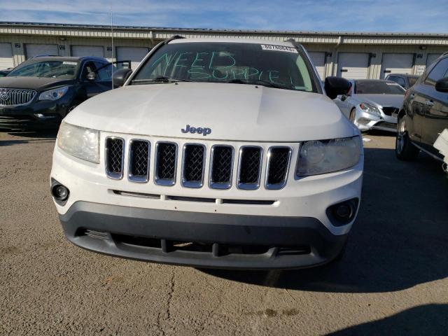 1J4NT1FB9BD160136 - 2011 JEEP COMPASS SPORT WHITE photo 5