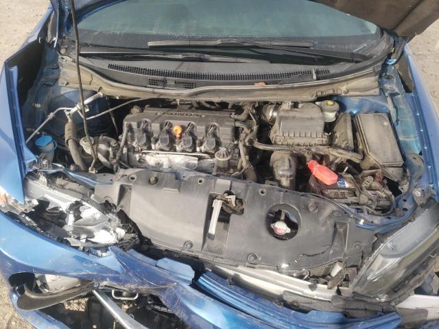 19XFB2F98EE058555 - 2014 HONDA CIVIC EXL ლურჯი ფოტო 11