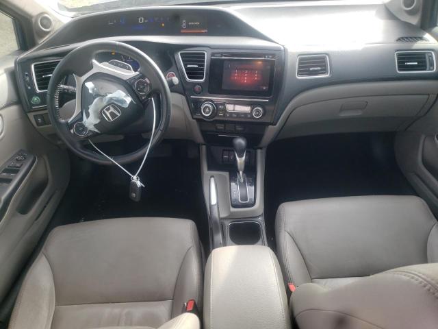 19XFB2F98EE058555 - 2014 HONDA CIVIC EXL ლურჯი ფოტო 8