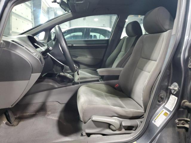 19XFA1F86AE020403 - 2010 HONDA CIVIC EX GRAY photo 7