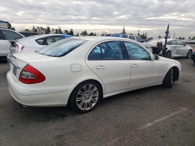 WDBUF56X78B284274 - 2008 MERCEDES-BENZ E 350 WHITE photo 3