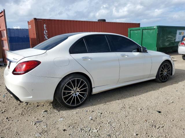 W1KWF8EB1MR610319 - 2021 MERCEDES-BENZ C 300 4MATIC WHITE photo 3