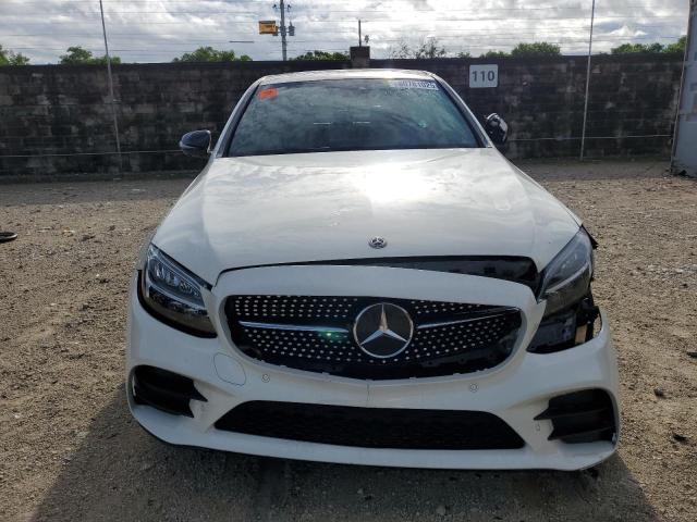 W1KWF8EB1MR610319 - 2021 MERCEDES-BENZ C 300 4MATIC WHITE photo 5